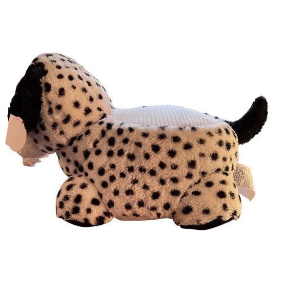 NWT Kid's Dalmatian Dog Animal Stool‎ Black/White - Picture 2 of 6